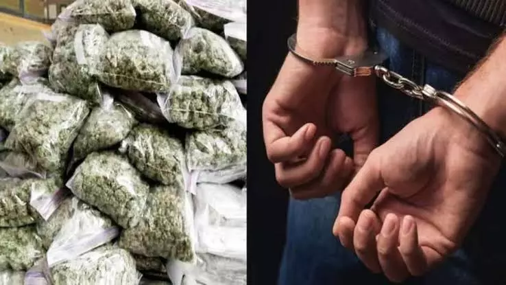गांजा तस्करी का खुलासा, चालक गिरफ्तार गांजा तस्करी का खुलासा, चालक गिरफ्तार