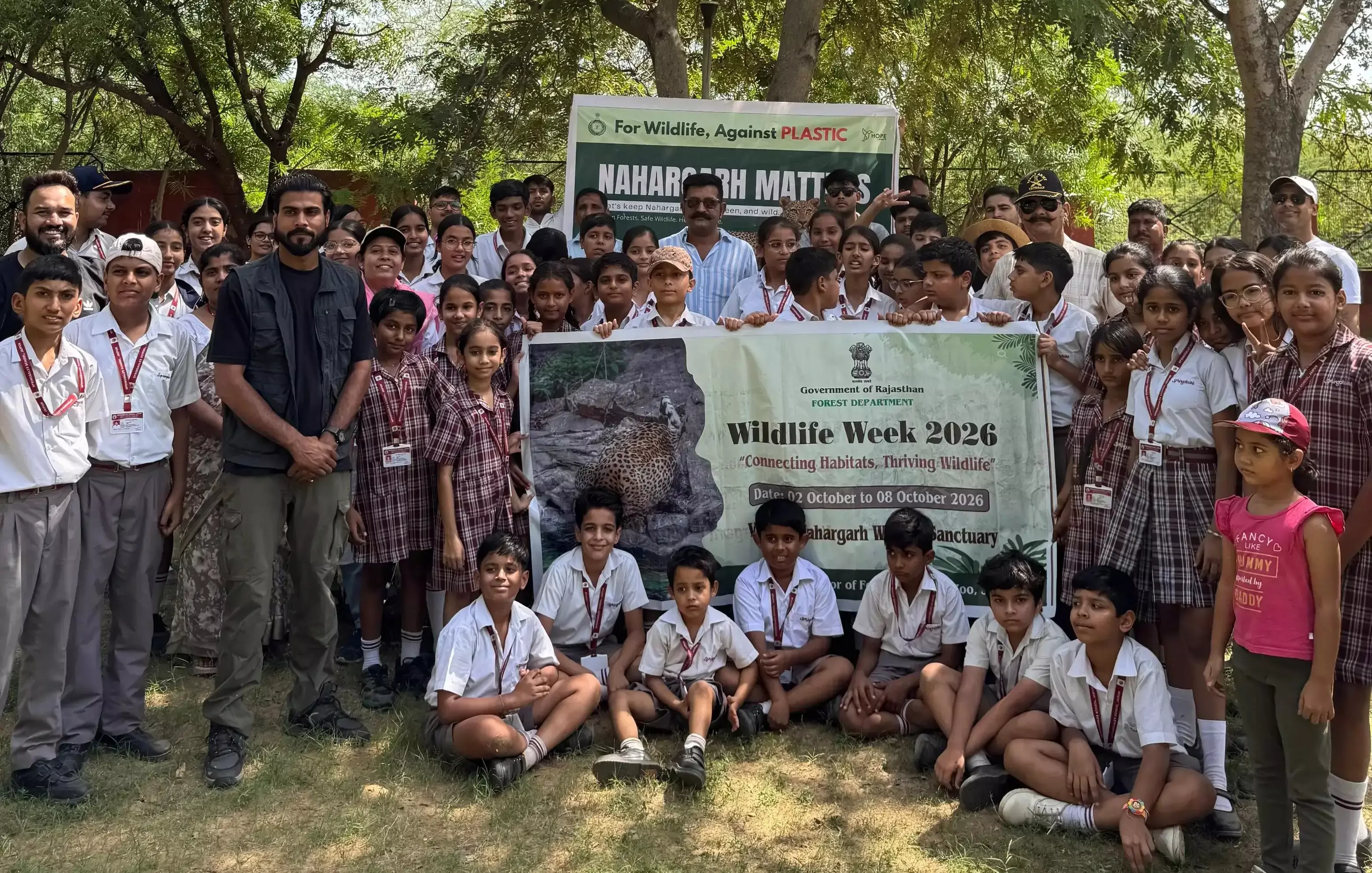 वन्यजीव सप्ताह में विद्यार्थियों को किया जागरूक वन्यजीव सप्ताह में विद्यार्थियों को किया जागरूक