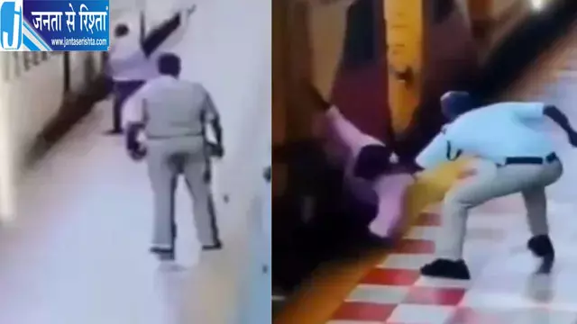 चलती ट्रेन में चढ़ते समय फिसला यात्री, कांस्टेबल ने कॉलर पकड़कर बचाई जान चलती ट्रेन में चढ़ते समय फिसला यात्री, कांस्टेबल ने कॉलर पकड़कर बचाई जान