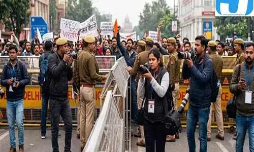 प्रदर्शन स्थल पर पत्रकार रखें पहचान स्पष्ट, दिल्ली पुलिस ने जारी किए नियम