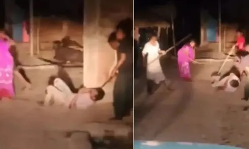 दीवार के विवाद में युवक की बेरहमी से पिटाई, गले में रस्सी बांधकर घसीटा; इलाज के दौरान मौत