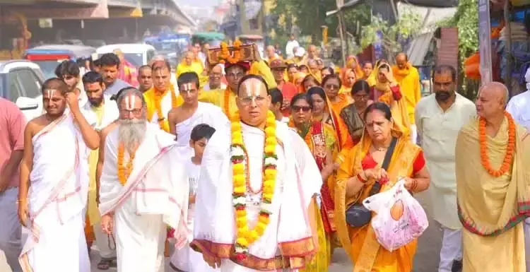 भागवत कथा को बताया भवसागर से पार लगाने वाली वैतरणी भागवत कथा को बताया भवसागर से पार लगाने वाली वैतरणी