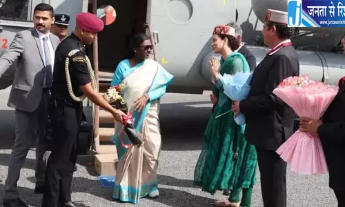 राष्ट्रपति का अटल टनल और हिडिंबा मंदिर दौरा