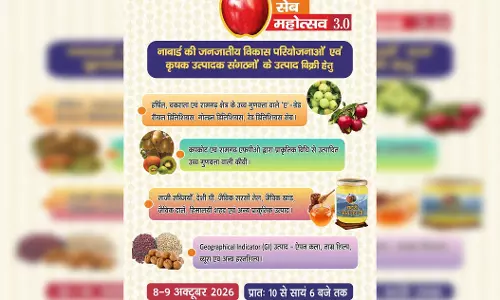 8-9 अक्टूबर को देहरादून में आयोजित होगा नाबार्ड का ‘सेब महोत्सव 3.0’