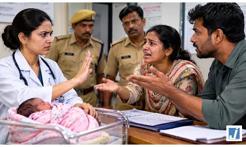 बच्चा लौटाने से इनकार, डॉक्टर और दंपति पर केस बच्चा लौटाने से इनकार, डॉक्टर और दंपति पर केस