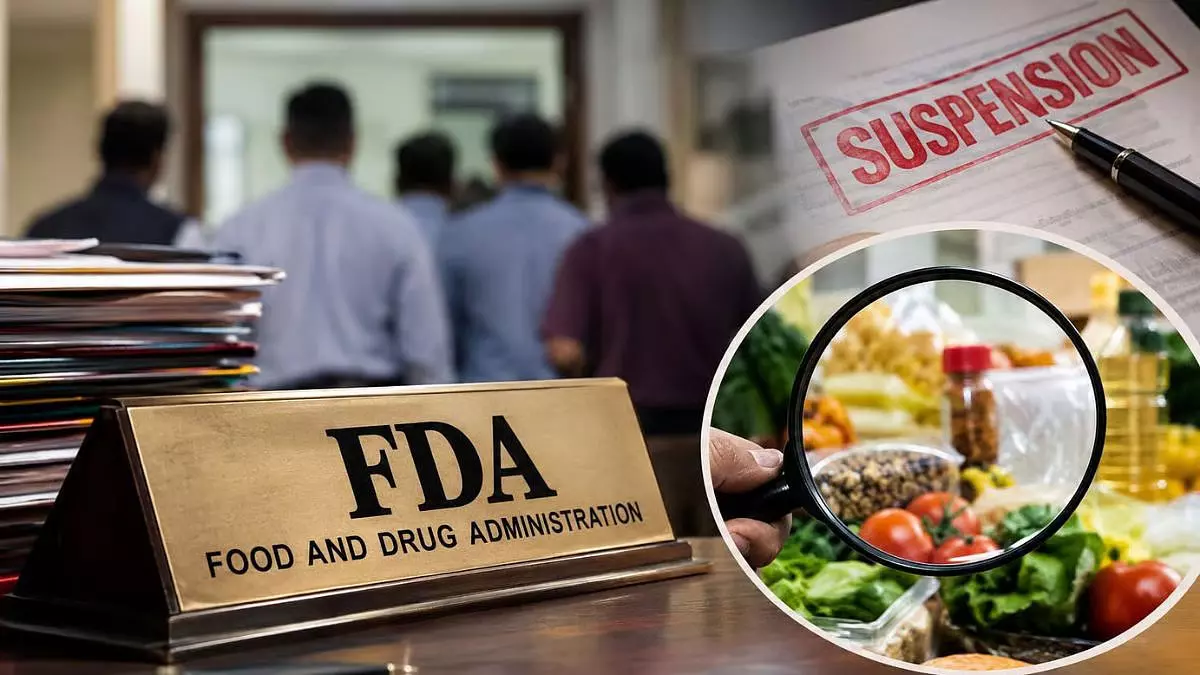 त्योहारी सीजन में महाराष्ट्र FDA की सख्ती, 8 फूड आउटलेट्स पर कार्रवाई त्योहारी सीजन में महाराष्ट्र FDA की सख्ती, 8 फूड आउटलेट्स पर कार्रवाई