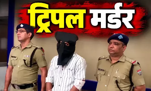 महज 300 रुपये के लिए ट्रिपल मर्डर, पेचकस से तीन लोगों की हत्या