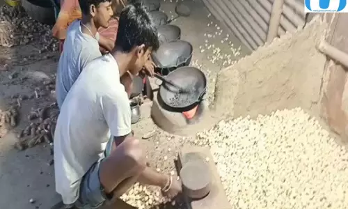 मखदुमपुर का मखाना पहुंचा विदेश, प्रोसेसिंग से बढ़ी आमदनी