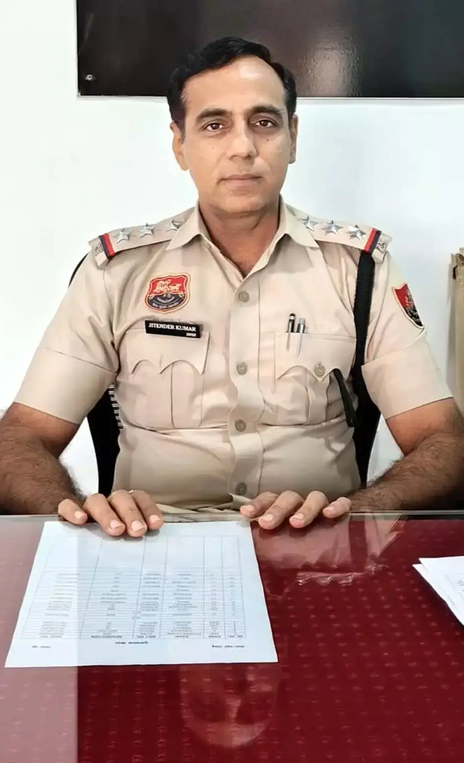 हिसार पुलिस ने अपराधियों को दी दो टूक चेतावनी