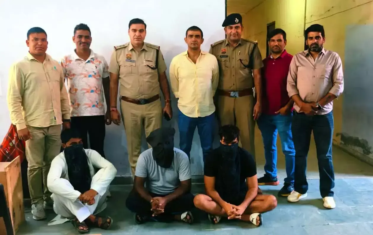 शराब ठेकेदार नरेश हत्याकांड का खुलासा, तीन गिरफ्तार