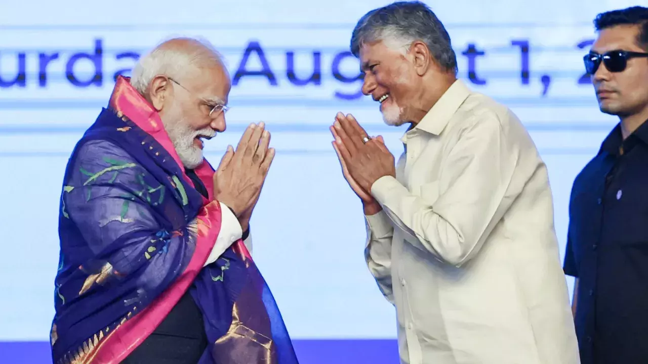 सीएम नायडू बोले: मोदी के 25 साल से भारत में आया बड़ा बदलाव