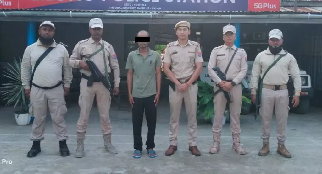 मणिपुर पुलिस की बड़ी सफलता: फरार उग्रवादी फिर गिरफ्तार