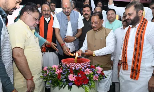प्रदेश के 38 स्थानों पर बनेंगे ‘सेवा ज्योति संकल्प चौक’: विष्णु देव साय