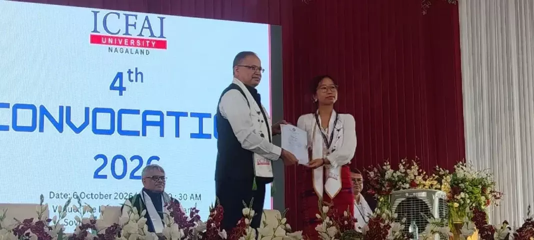 ICFAI यूनिवर्सिटी का चौथा दीक्षांत समारोह आयोजित हुआ