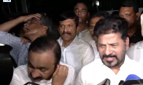 INDIA गठबंधन सांसदों की हिरासत पर भड़के रेवंत रेड्डी