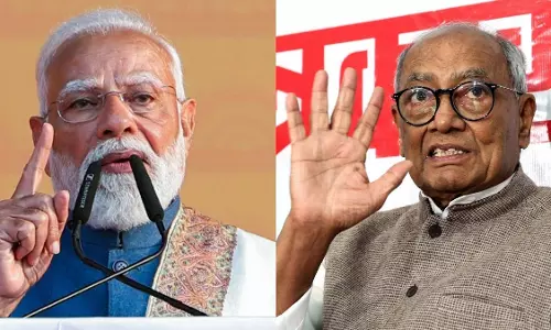दिग्विजय सिंह का बीजेपी-RSS और मोदी सरकार पर हमला,  सुप्रीम कोर्ट से UPSC तक RSS के प्रभाव पर उठाए सवाल