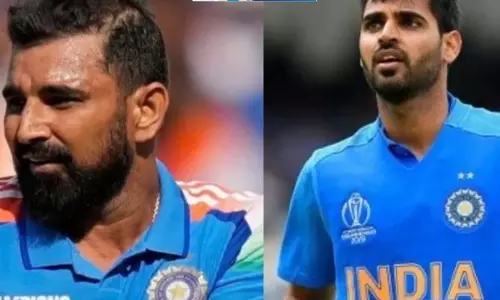 भुवनेश्वर की वापसी से बढ़ी शमी की उम्मीद, टीम इंडिया में कमबैक की तैयारी भुवनेश्वर की वापसी से बढ़ी शमी की उम्मीद, टीम इंडिया में कमबैक की तैयारी