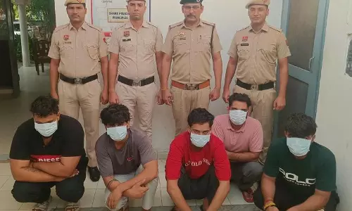 सोनीपत के एक व्यक्ति को ठगने के आरोप में पांच साइबर जालसाज गिरफ्तार