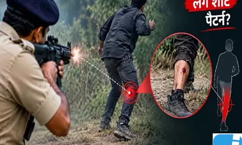 हथियार बरामदगी के दौरान पुलिस पर चलाई गोली, जवाबी कार्रवाई में घायल हुए शूटर