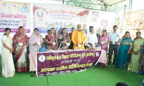 ग्राम अंजोरा में हुआ आंगन मिलन सेवा कार्यक्रम का आयोजन