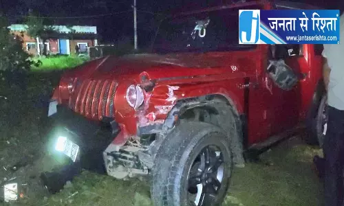 नया नंगल में थार ने बाइक को मारी टक्कर, 2 की मौत, 6 महीने की बच्ची सुरक्षित