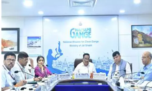 गंगा की सफाई और नदी संरक्षण पर बड़ा मंथन सीआर पाटिल ने की अहम बैठक