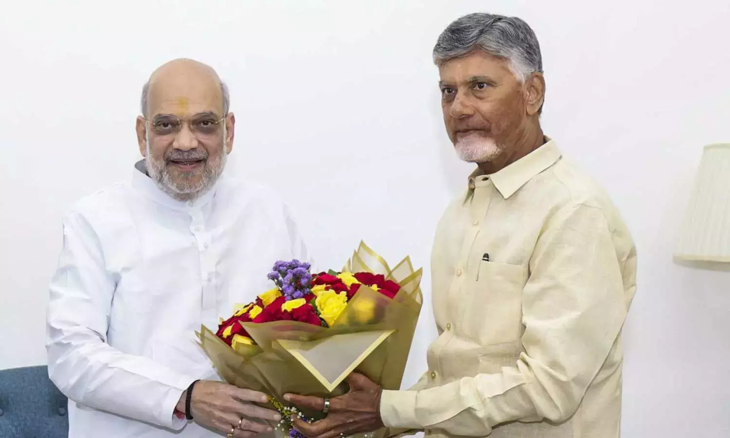 Andhra: एपी सीएम चंद्रबाबू ने दिल्ली में अमित शाह से मुलाकात की
