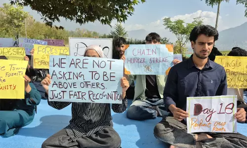 फॉरेस्ट्री छात्रों के समर्थन में महबूबा मुफ्ती सरकार से की बड़ी मांग फॉरेस्ट्री छात्रों के समर्थन में महबूबा मुफ्ती सरकार से की बड़ी मांग