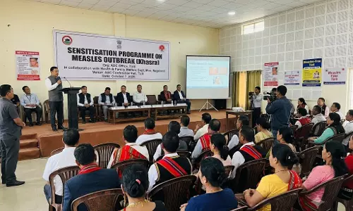 तिज़ित में खसरे पर जागरूकता कार्यक्रम आयोजित किया
