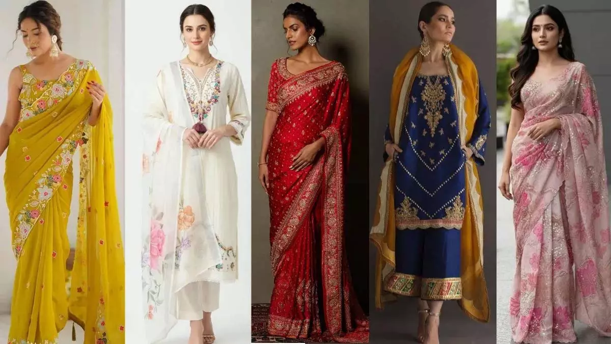 नवरात्रि के 9 रंगों से सजाएं अपना वार्डरोब, हर दिन दिखें स्टाइलिश नवरात्रि के 9 रंगों से सजाएं अपना वार्डरोब, हर दिन दिखें स्टाइलिश