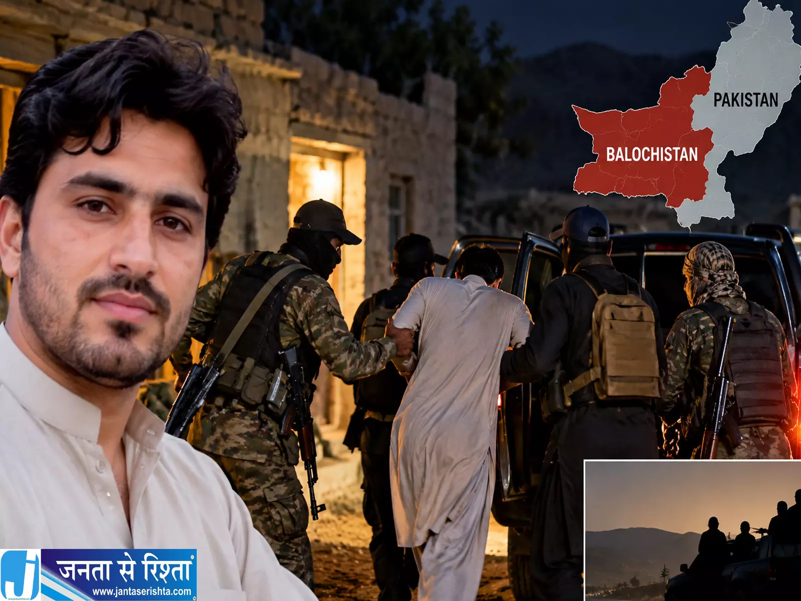 पाकिस्तान के बलूचिस्तान में 32 वर्षीय ड्राइवर जबरन लापता पाकिस्तान के बलूचिस्तान में 32 वर्षीय ड्राइवर जबरन लापता