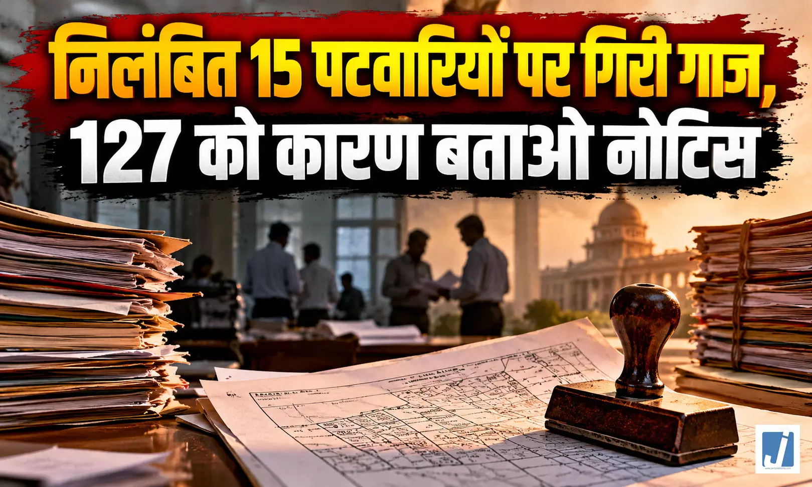 राजधानी में 15 पटवारियों पर गिरी गाज, 127 को कारण बताओ नोटिस राजधानी में 15 पटवारियों पर गिरी गाज, 127 को कारण बताओ नोटिस