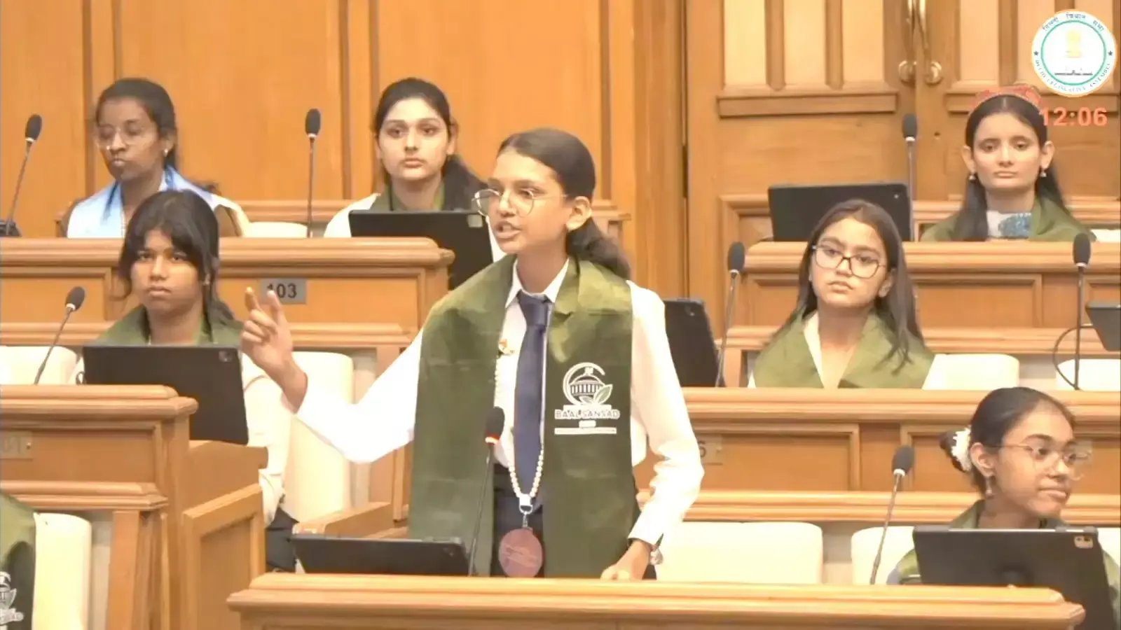 दिल्ली विधानसभा में पर्यावरण संरक्षण पर गूंजी शाहपुरा की आवाज