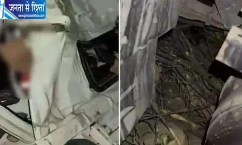 गुजरात में भीषण सड़क हादसा, बोलेरो और ट्रक की जोरदार टक्कर में 7 मजदूरों की मौत, 20 घायल