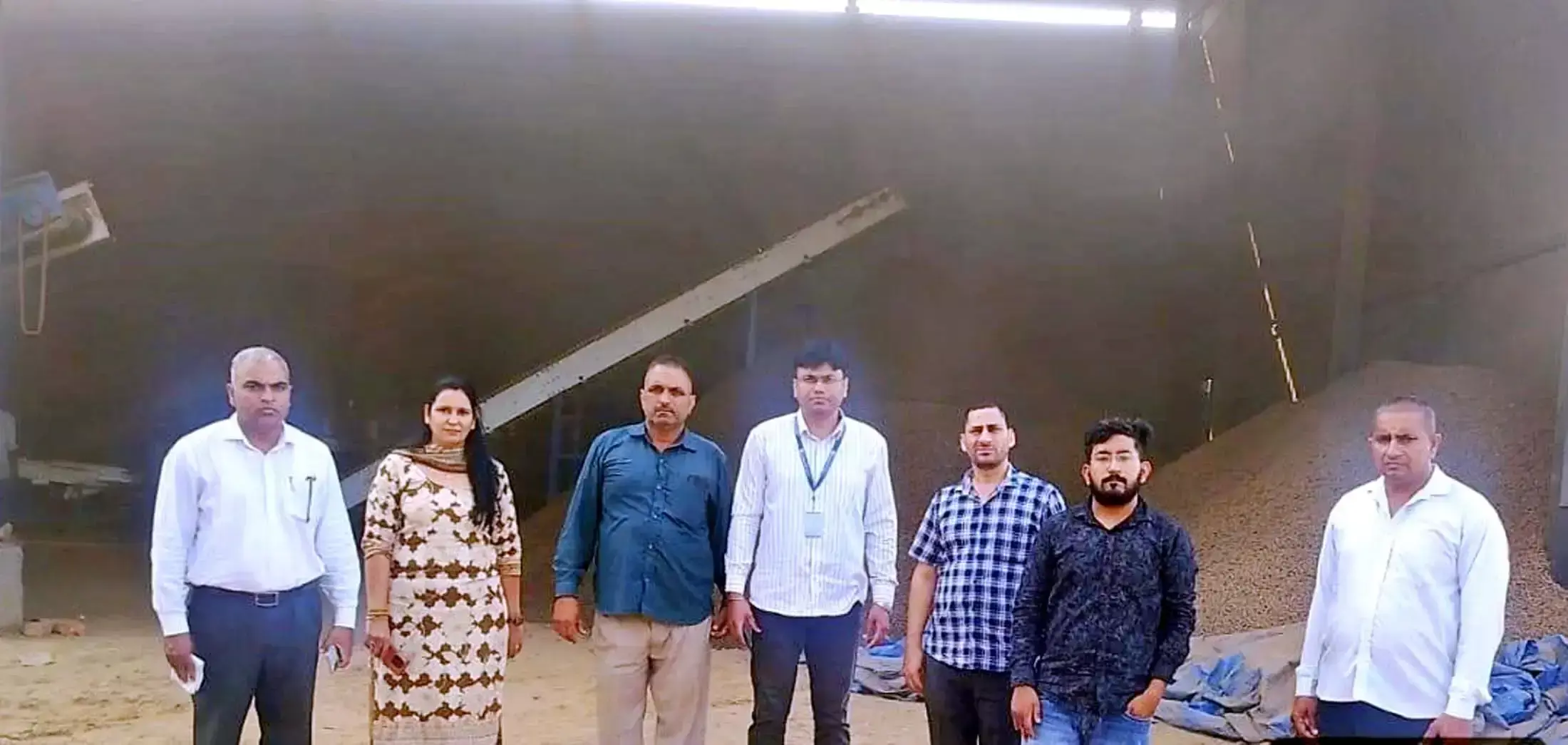 जींद में पराली पर प्रशासन सख्त, संयुक्त टीम ने किया निरीक्षण