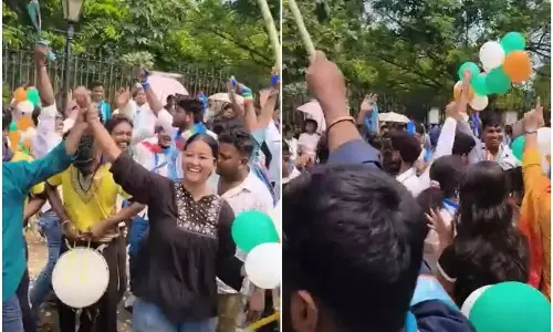 ओडिशा में छात्रसंघ चुनाव का उत्साह, जुलूस निकालकर भरे नामांकन