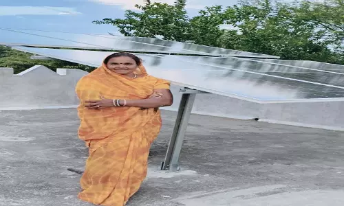 प्रधानमंत्री सूर्यघर योजना से ममता  का घर हुआ रोशन, स्वच्छ ऊर्जा की ओर बढ़े कदम