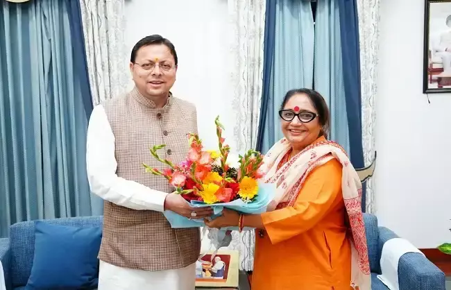 कोटद्वार को जिला बनाने के मुद्दे पर ऋतु खंडूडी ने की सीएम से चर्चा कोटद्वार को जिला बनाने के मुद्दे पर ऋतु खंडूडी ने की सीएम से चर्चा