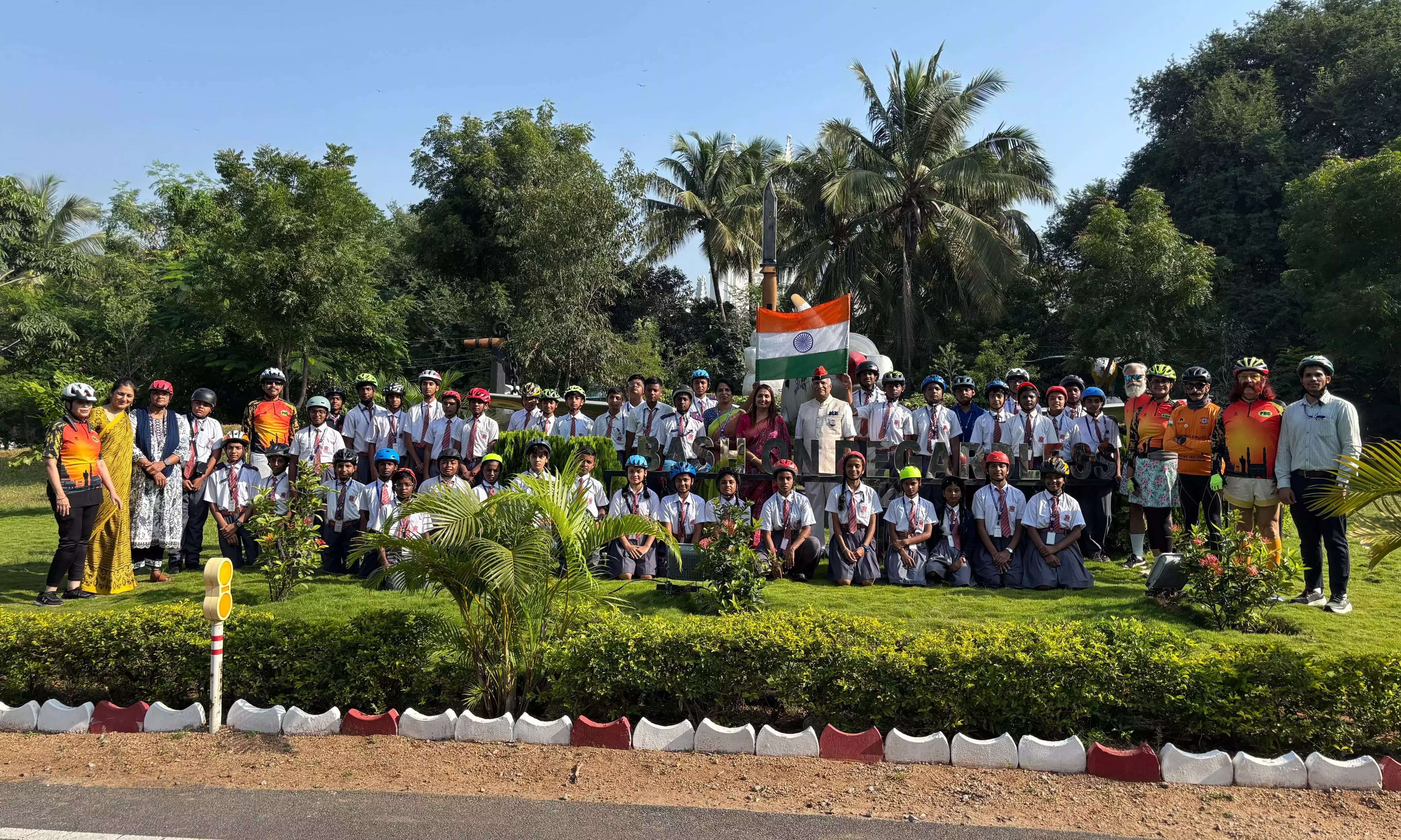Telangana: आर्मी पब्लिक स्कूल बोलारम के छात्रों ने साइक्लोथॉन में हिस्सा लिया Telangana: आर्मी पब्लिक स्कूल बोलारम के छात्रों ने साइक्लोथॉन में हिस्सा लिया