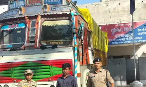मवेशियों की तस्करी का खुलासा, ट्रक से 27 मवेशी बरामद, आरोपी गिरफ्तार