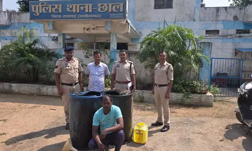 रायगढ़ में अवैध डीजल कारोबार का खुलासा, 415 लीटर जब्त