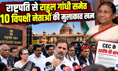 राष्ट्रपति से मुलाकात के बाद राहुल गांधी का बड़ा बयान, बोले- वोट चोरी के सबूत मांगे गए