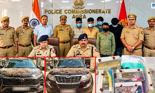 BREAKING: बस से 48 किलो चांदी चोरी का खुलासा, अंतर्राज्यीय गैंग के 5 आरोपी गिरफ्तार BREAKING: बस से 48 किलो चांदी चोरी का खुलासा, अंतर्राज्यीय गैंग के 5 आरोपी गिरफ्तार