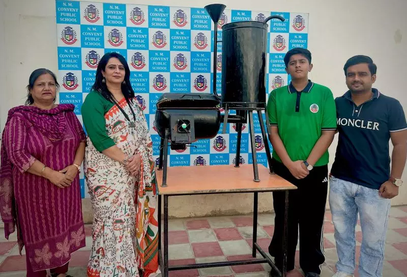 सिरसा के छात्र का मल्टी-पर्पस ग्रिल नेशनल साइंस के लिए तैयार सिरसा के छात्र का मल्टी-पर्पस ग्रिल नेशनल साइंस के लिए तैयार