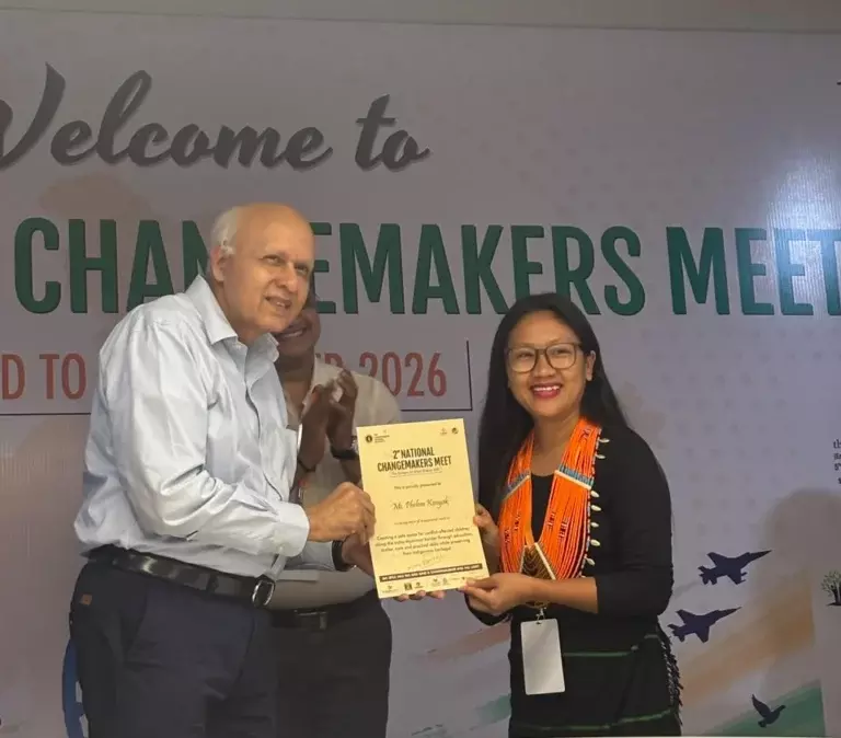 फेलेम कोन्याक को समाज सेवा के लिए नेशनल चेंज मेकर्स अवॉर्ड मिला फेलेम कोन्याक को समाज सेवा के लिए नेशनल चेंज मेकर्स अवॉर्ड मिला