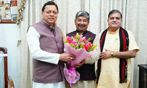 मुख्यमंत्री धामी ने नवनिर्वाचित राज्यसभा सांसद दिनेश आर्य को दी बधाई-शुभकामनाएं