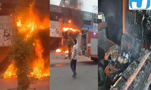 अशोका डेयरी में धधकी आग, दमकल की कई गाड़ियों ने पाया काबू