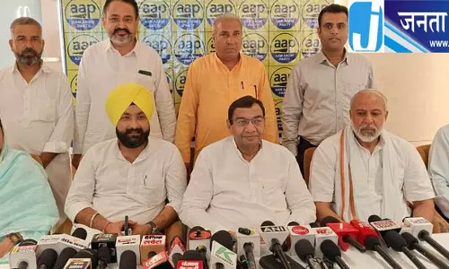 हरियाणा सरकार पर AAP प्रदेश प्रमुख का तीखा हमला