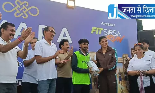 सिरसा के युवाओं को सविता पूनिया ने किया प्रेरित