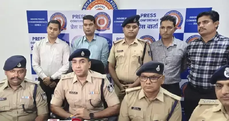 इंदौर में सोना चोरी का पर्दाफाश, आरोपी पुलिस की गिरफ्त में